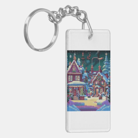 Kerst 4. sleutelhanger (Voorkant Links)