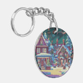 Kerst 4. sleutelhanger (Voorkant Links)