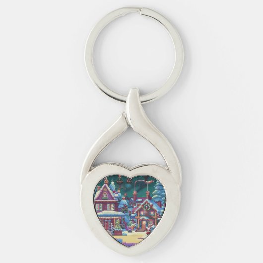Kerst 4. sleutelhanger (Voorkant)