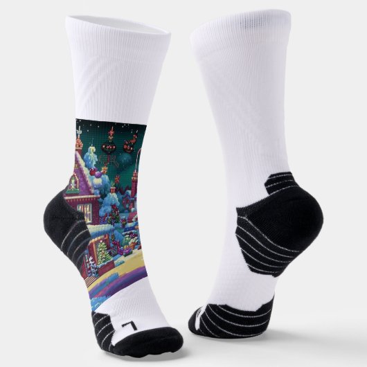 Kerst 4. sokken (Gebogen)