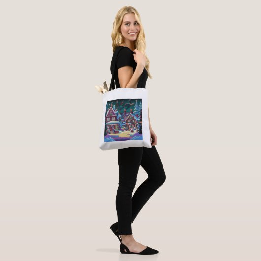 Kerst 4. tote bag (Op model)