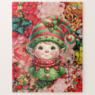 Kerst 5 Elfen & Bogen Leuke Vakantie Familie Legpuzzel
