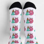 Kerst 67 Ijsroom Soks, druipend ontwerp Sokken (Top)