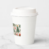 Kerst 8 oz Papieren Beker (Links)