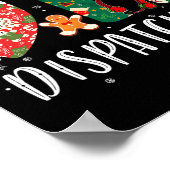 Kerst 911 Dispatcher Poster (Hoek)