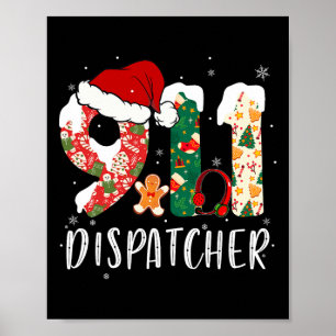 Kerst 911 Dispatcher Poster