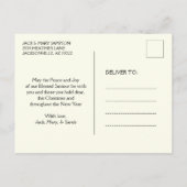 Kerst Aanbidding van de Magi Epifanie Religieus Briefkaart (Achterkant)