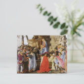 Kerst Aanbidding van de Magi Epifanie Religieus Briefkaart (Staand voorkant)