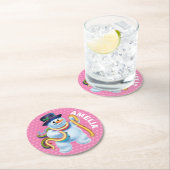 Kerst aangepaste onderzetter Snowman winter wonder (Insitu)