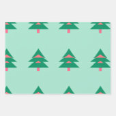 Kerst Abstract boominpakpapier Inpakpapier Vel (Voorkant 3)