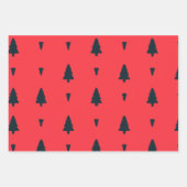 Kerst Abstract boominpakpapier Inpakpapier Vel (Voorkant 2)