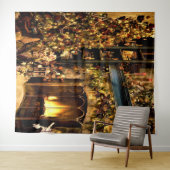 Kerst achtergrond wandkleed (In Situ (horizontaal))