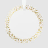 Kerst Acryl Ornament-Santa Muis Ornament (achterkant)