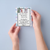 Kerst Adoptie van Huisdieren Flyer (Hand)