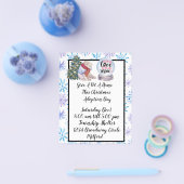 Kerst Adoptie van Huisdieren Flyer (Enkel)