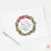 Kerst Adres Sticker (Envelop)