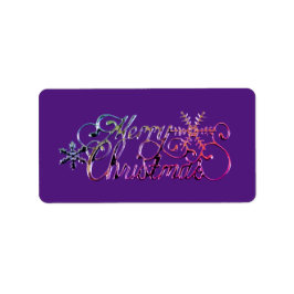 Kerst Adresetiketten SEIZOENSGEBONDEN Etiket