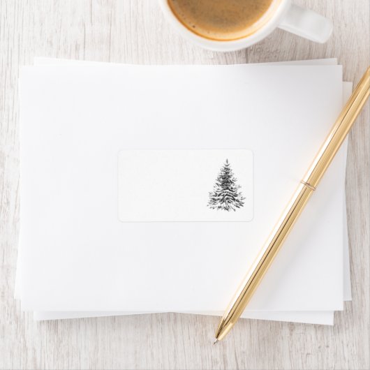 Kerst Adresetiketten SEIZOENSGEBONDEN Etiket (Insitu)