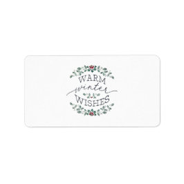 Kerst Adresetiketten SEIZOENSGEBONDEN Etiket