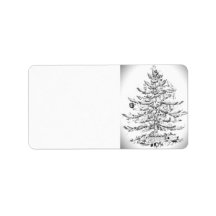 Kerst Adresetiketten stickers