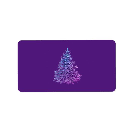 Kerst-adreslabels SEIZOENSGEBONDEN Etiket (Voorkant)