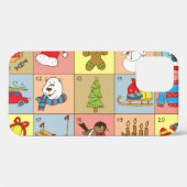 Kerst Advent: Doodle Element Collectie Case-Mate iPhone Case (Achterkant (horizontaal))