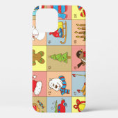 Kerst Advent: Doodle Element Collectie Case-Mate iPhone Case (Achterkant)