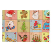 Kerst Advent: Doodle Element Collectie Kussensloop (Achterkant)