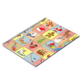 Kerst Advent: Doodle Element Collectie Notitieboek (Linkerzijde)