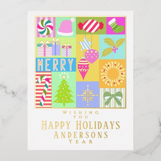 Kerst Advent Kalender Kerst Kaart (Voorkant)