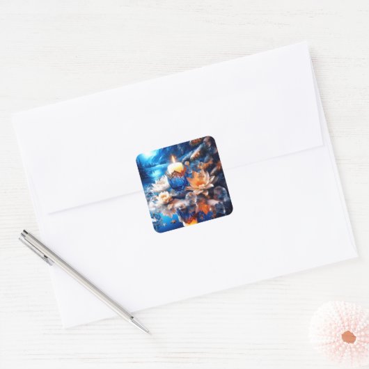 Kerst Advent Stickers (Envelop)
