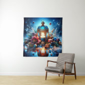 Kerst Advent Tapestry Wandkleed (In situ)