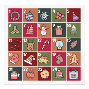 KERST ADVENTKALENDER 2023 POSTER