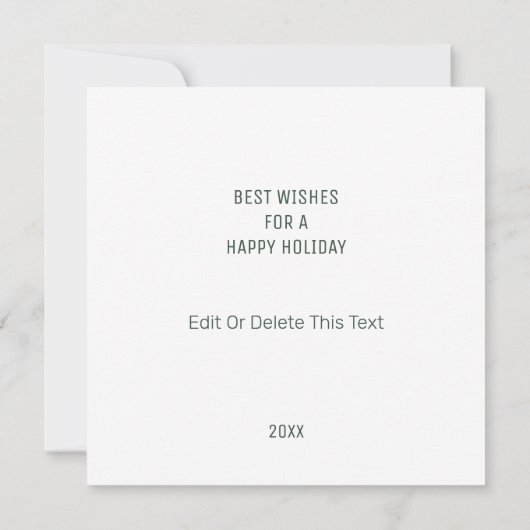 Kerst Adventkalender Kerstkaart Kaart (Achterkant)