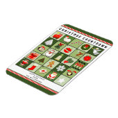 Kerst Adventkalender Magneet (Linkerzijde)