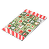 Kerst Adventkalender Notitieblok (Schuin)