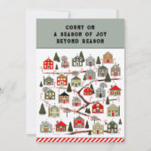 Kerst Adventkalenderkaarten Feestdagenkaart (Voorkant)