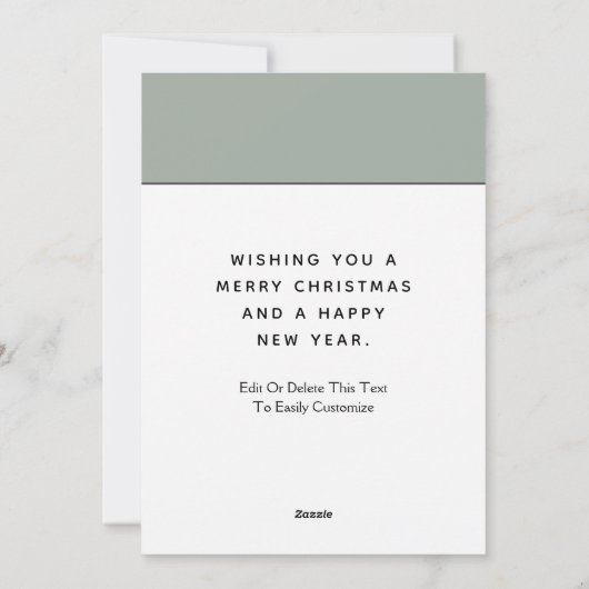 Kerst Adventkalenderkaarten Feestdagenkaart (Achterkant)