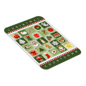 Kerst Adventskalender Magneet (Rechterzijde)
