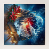 Kerst adventspuzzel legpuzzel (Horizontaal)