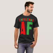 Kerst Af - Kerstcadeau T-shirt (Voorkant volledig)