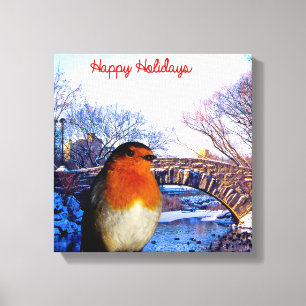 Kerst afbeelding voor Wrapped-canvas Canvas Afdruk