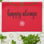 Kerst Alles Keukendoeken Theedoek (Gevouwen)