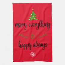 Kerst Alles Keukendoeken