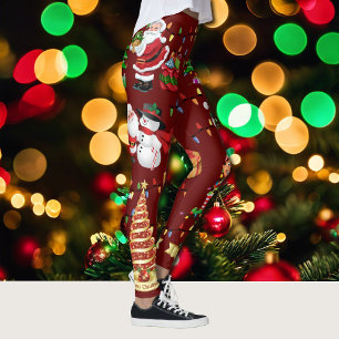 Kerst Alles Lelijke Sweater Party leggings