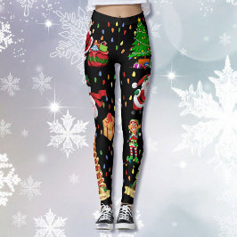 Kerst Alles Lelijke Sweater Party leggings