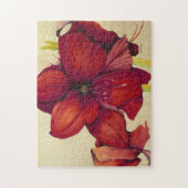 Kerst Amaryllis Jigsaw Puzzel (Verticaal)