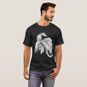 Kerst Amberjack Vis T-shirt (Voorkant volledig)