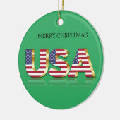 Kerst-Amerikaanse keramische keramische versiering Keramisch Ornament (Links)