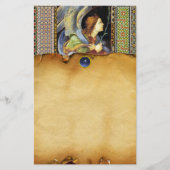 KERST ANGEL door FILIPPINO LIPPI Perkament Briefpapier (Voorkant)